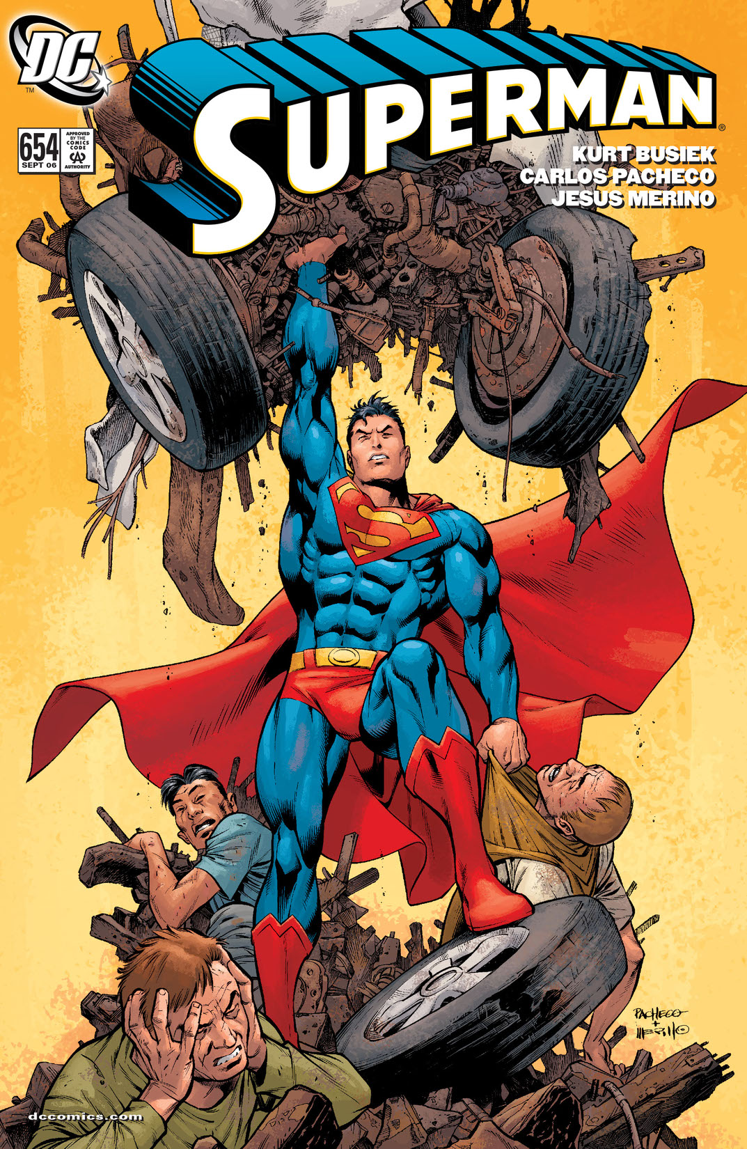 Superman (2006-) #654 preview images