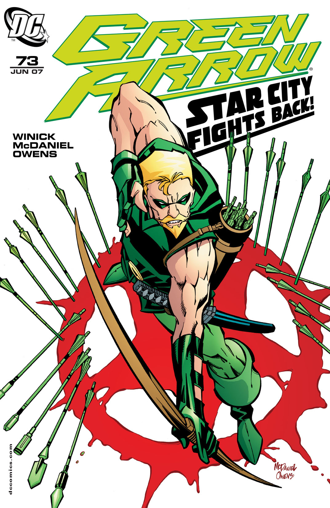 Green Arrow (2001-) #73 preview images