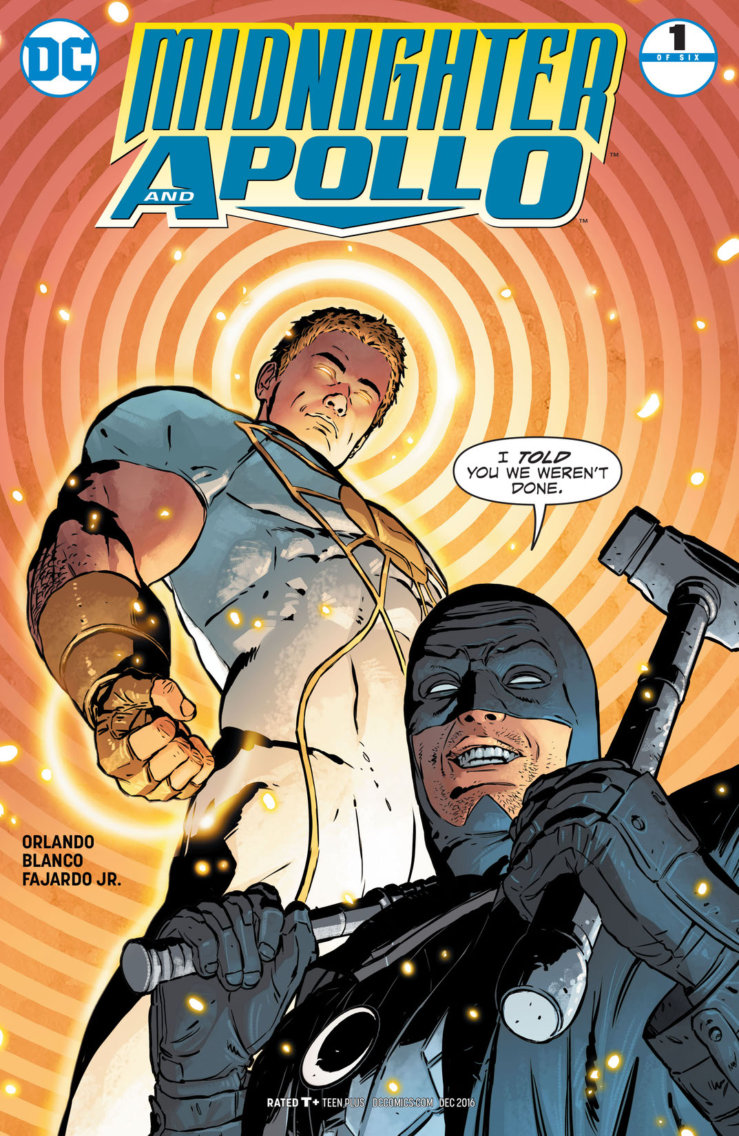 Midnighter and Apollo #1 preview images