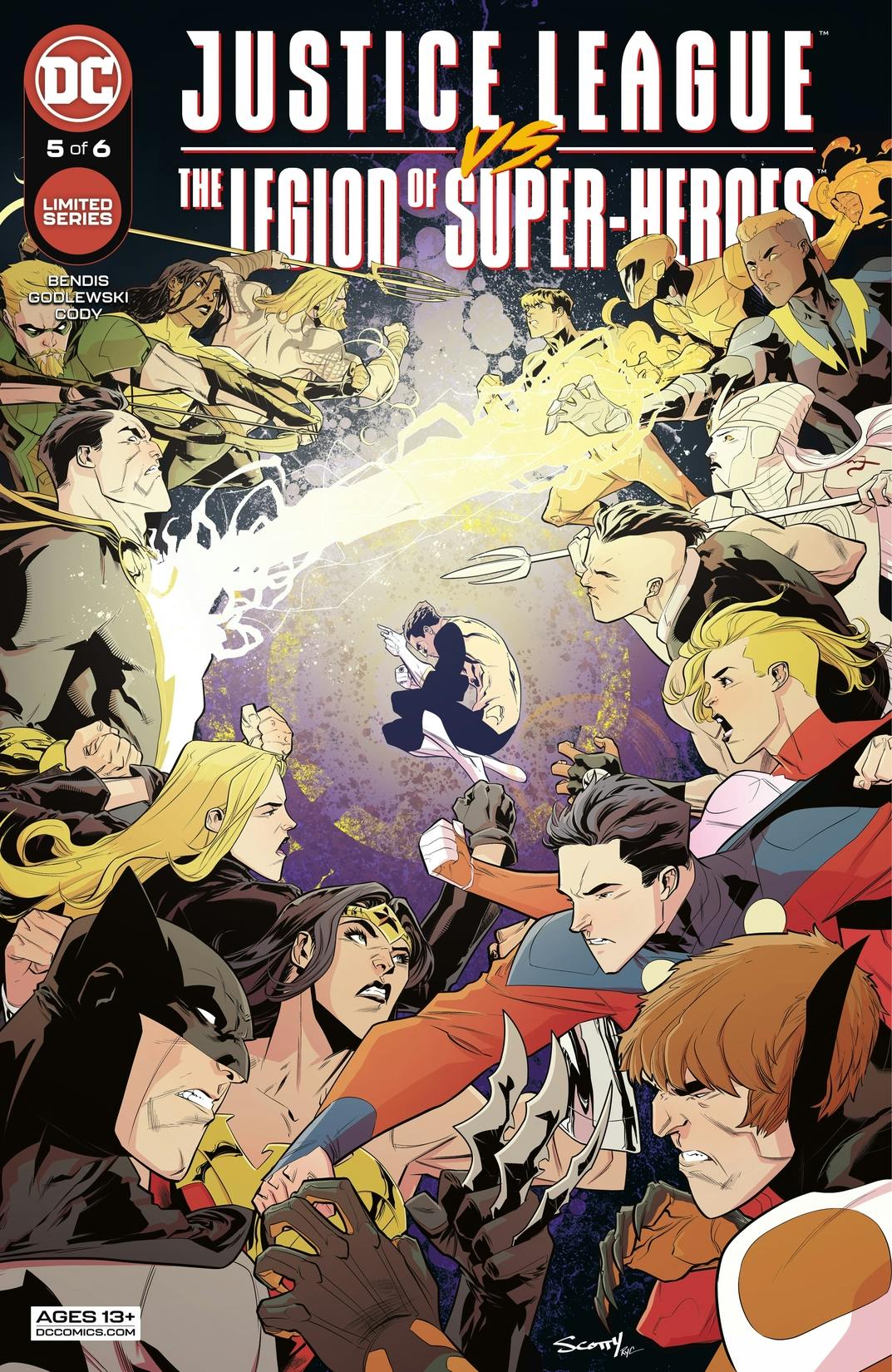 Justice League vs. The Legion of Super-Heroes - #0005 preview images