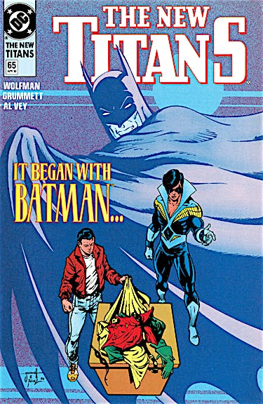 The New Titans #65 preview images