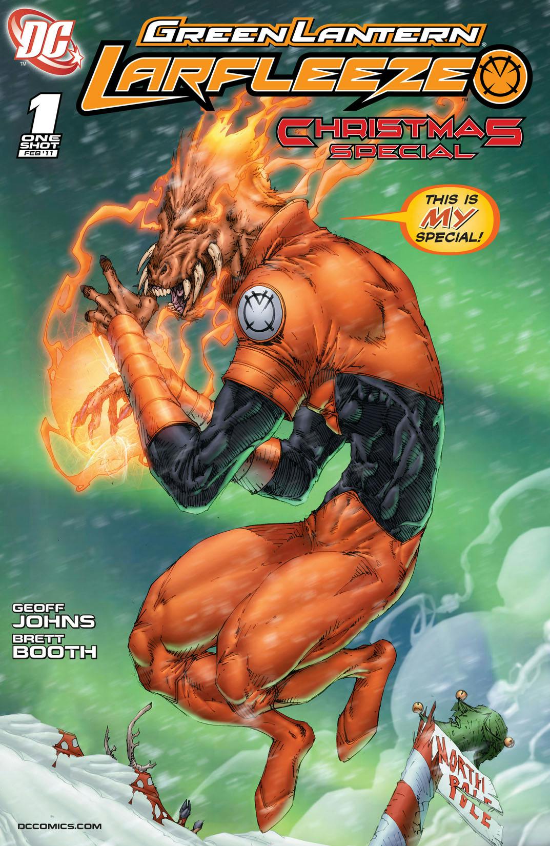 Green Lantern: Larfleeze Christmas series preview1