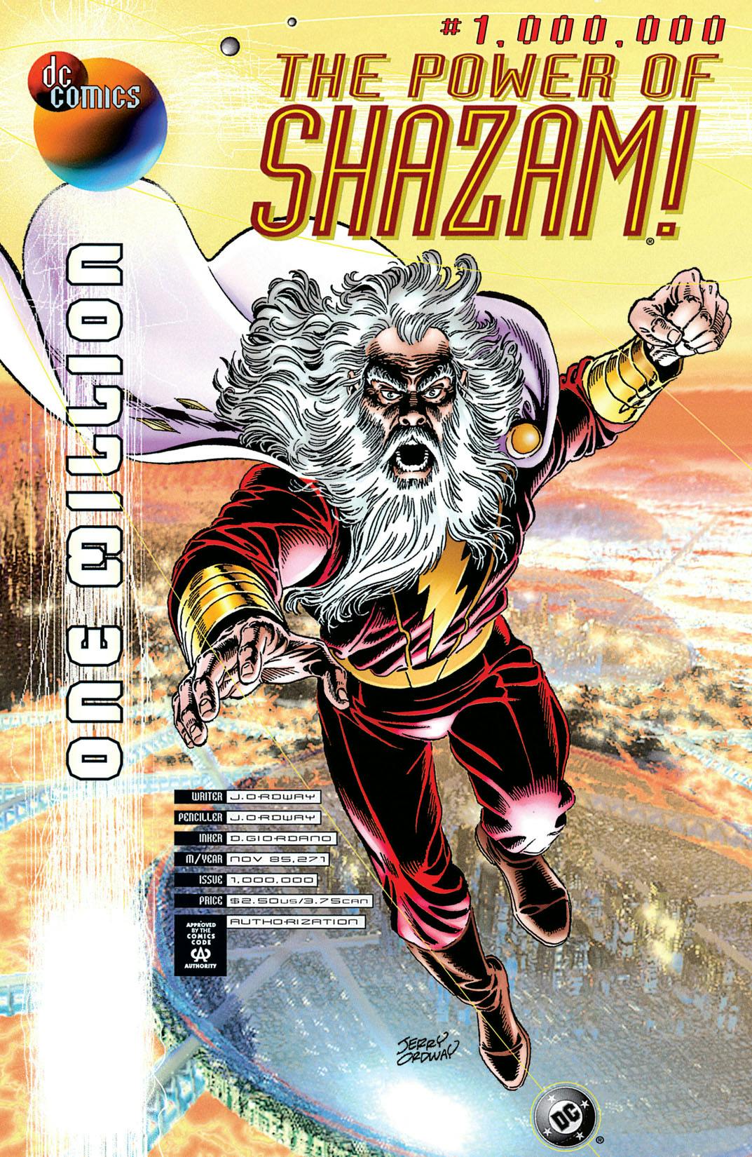The Power of Shazam #1000000 preview images