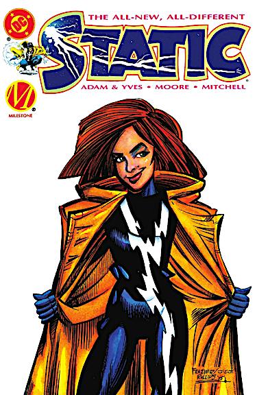 Static Dc Female Static (1993-1997) | DC Comics Series