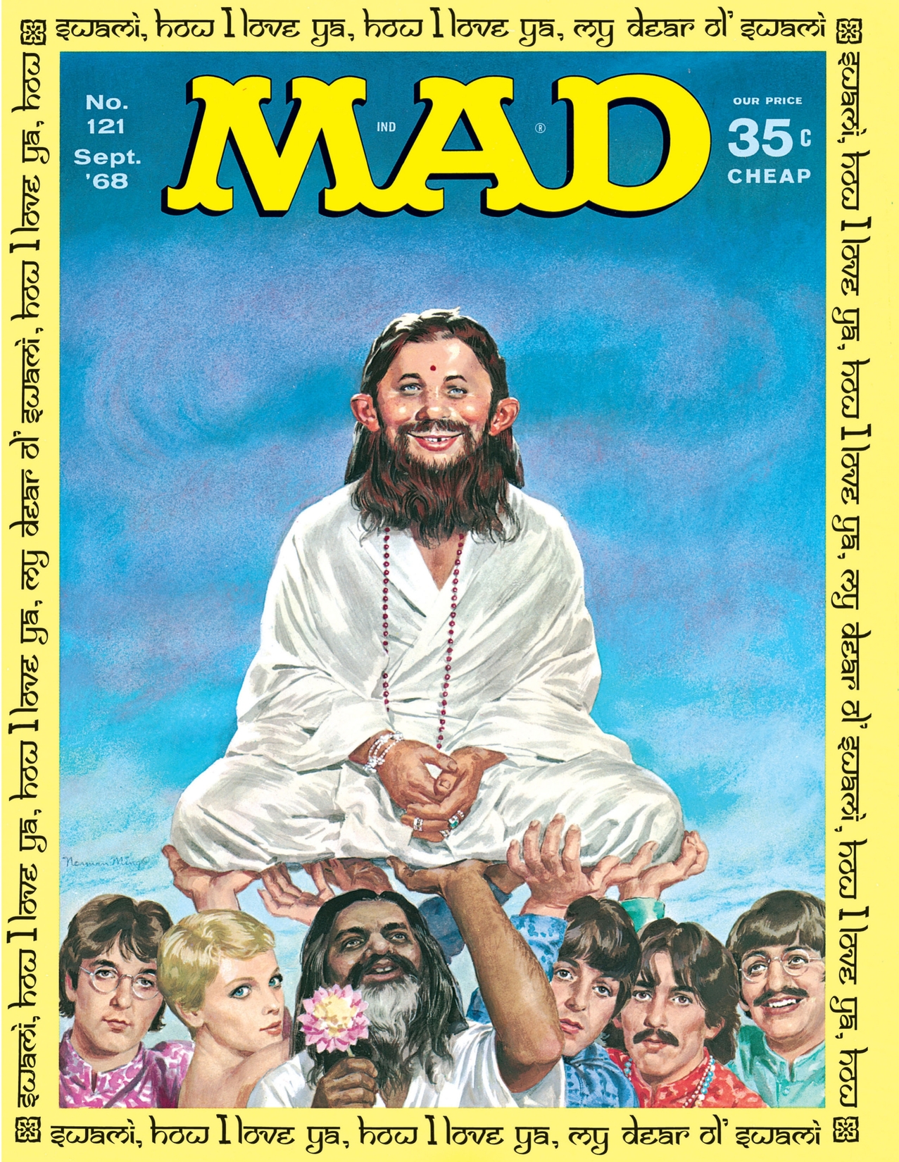 Mad Magazine #121 preview images