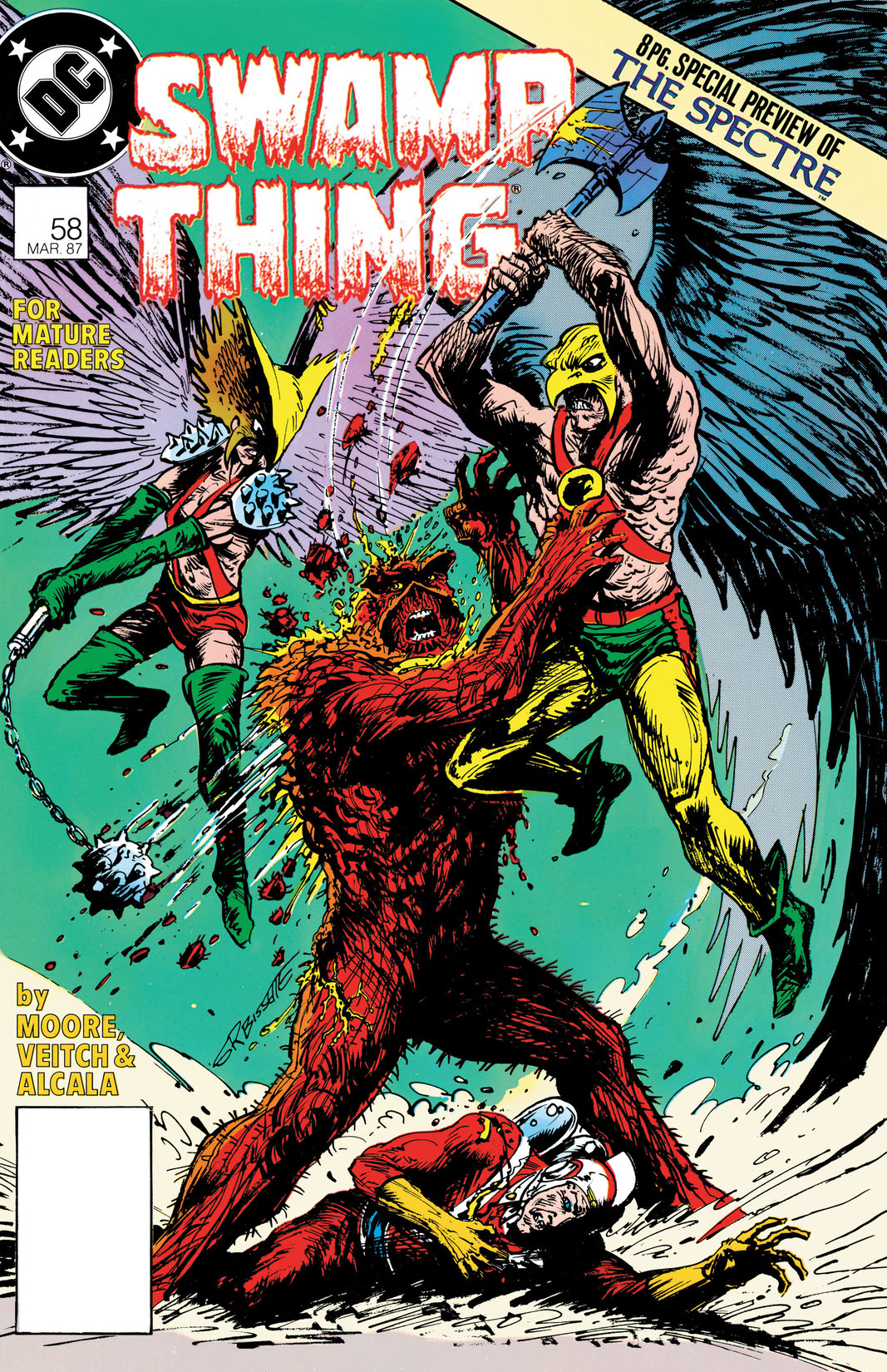 Swamp Thing (1985-) #58 preview images