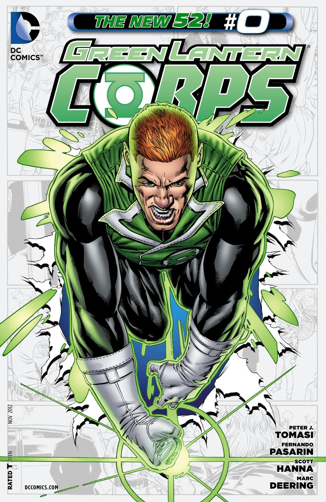 Green Lantern Corps (2011-) #0 preview images