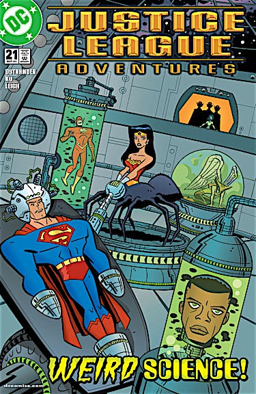 Justice League Adventures #21 preview images