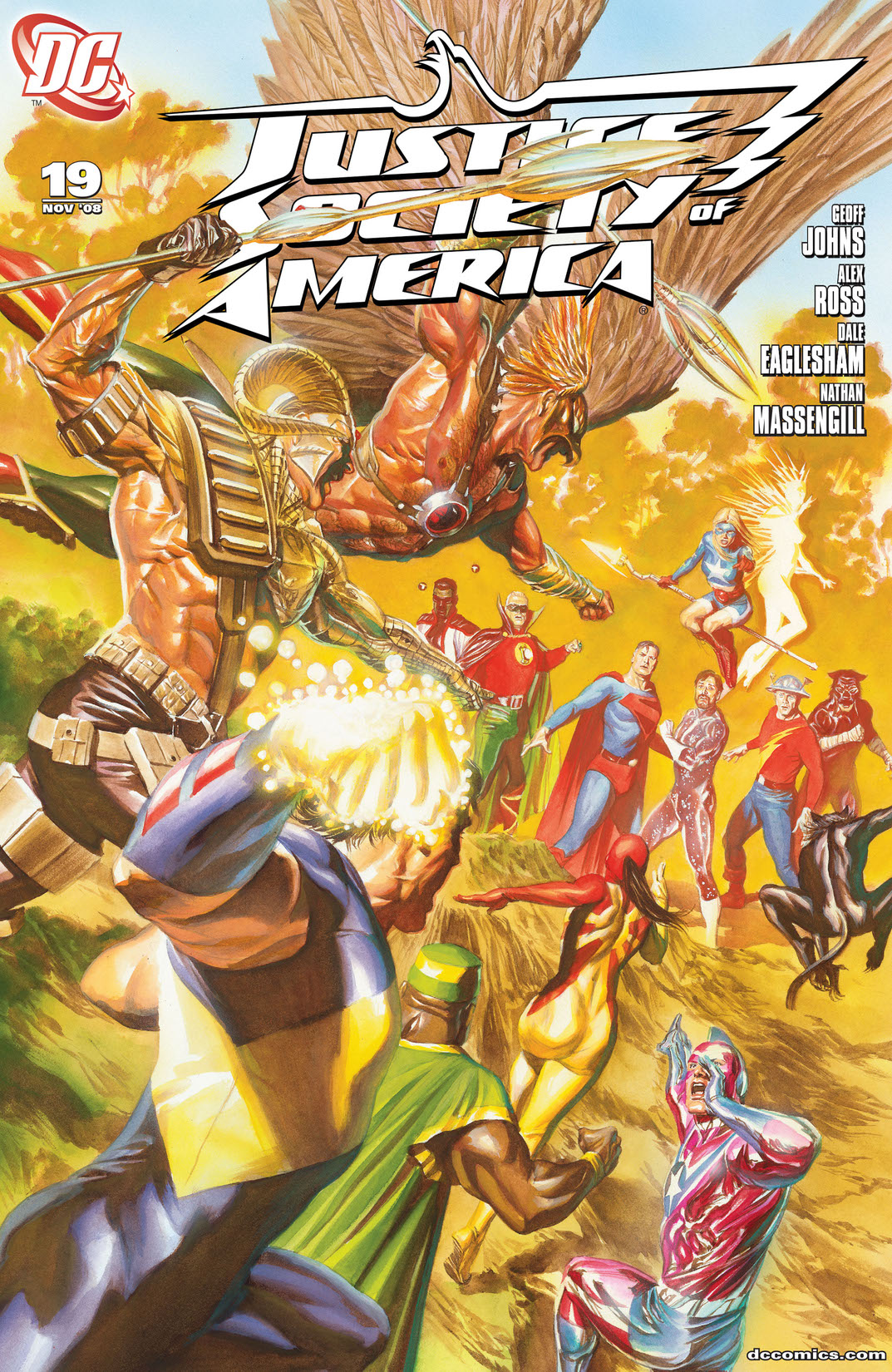 Justice Society of America (2006-) #19 preview images