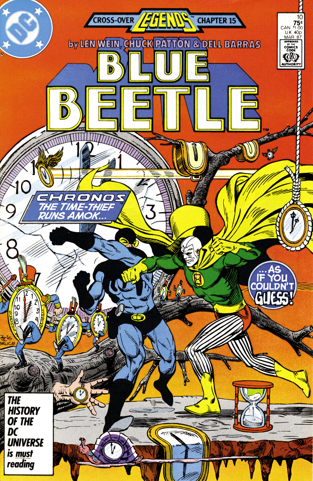 Blue Beetle (1986-) #10 preview images