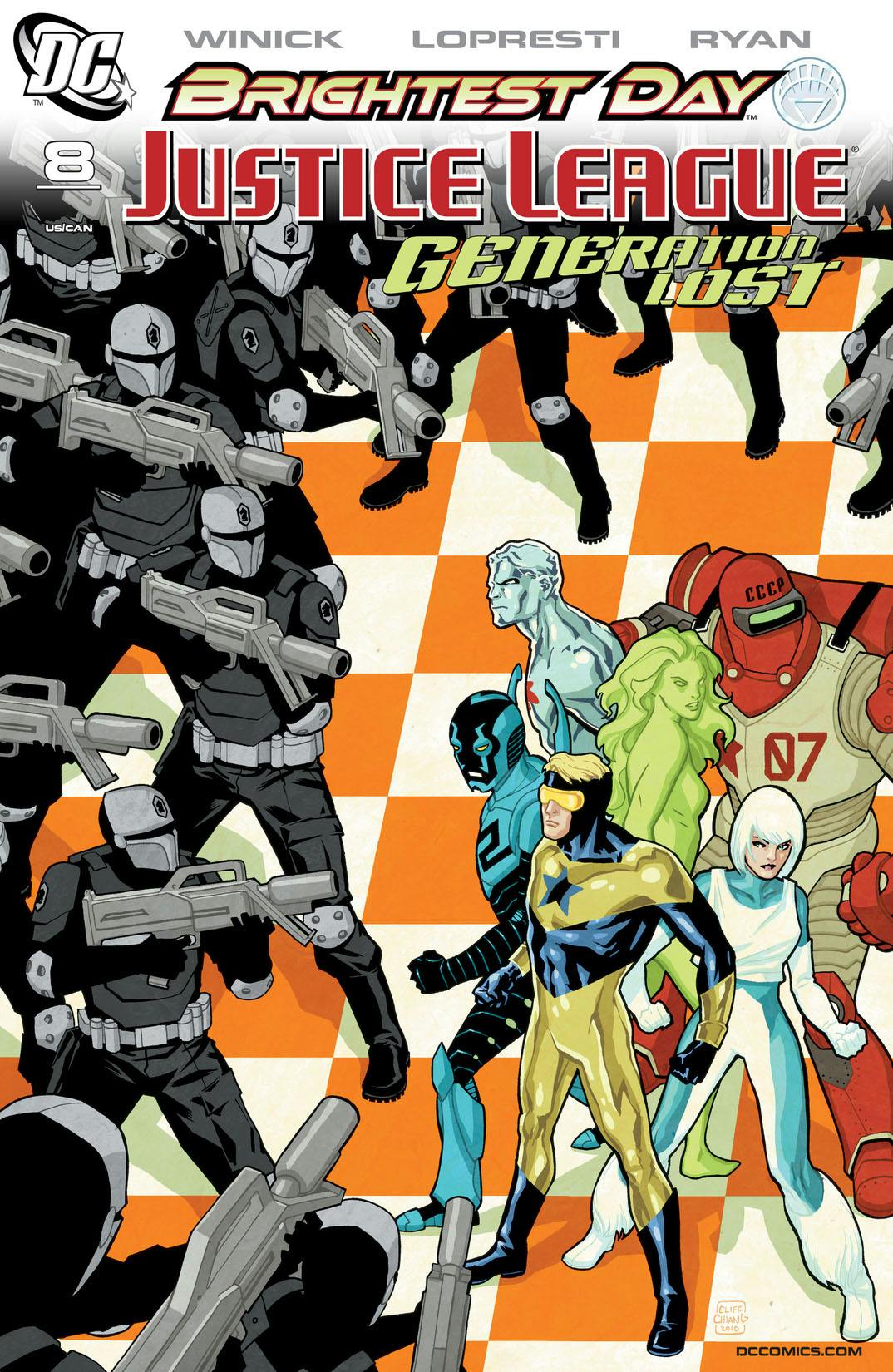 Justice League: Generation Lost #8 preview images