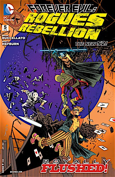 Forever Evil: Rogues Rebellion #5 preview images