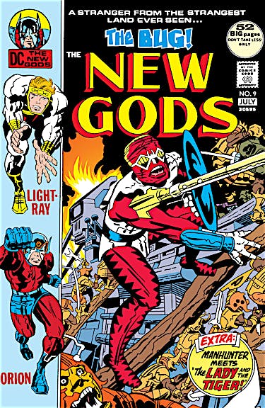 The New Gods #9 preview images