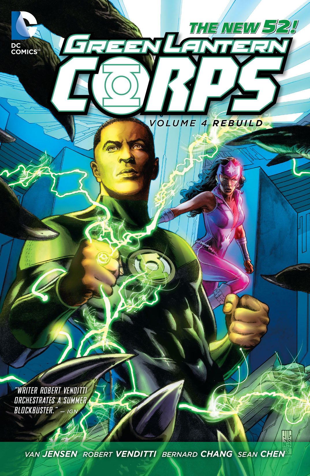 Green Lantern Corps Vol. 4: Rebuild preview images
