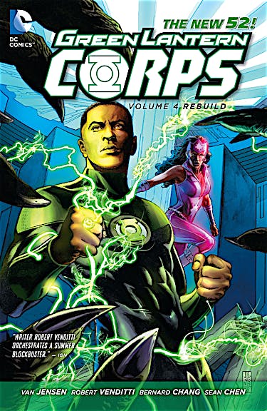 Green Lantern Corps Vol. 4: Rebuild preview images