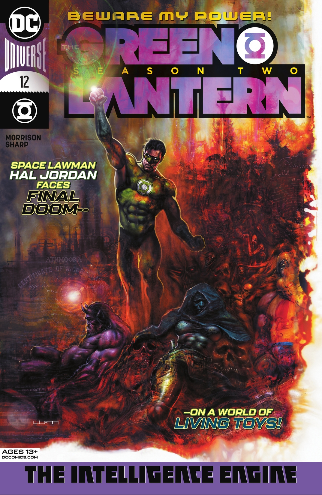 The Green Lantern Season Two #12 preview images