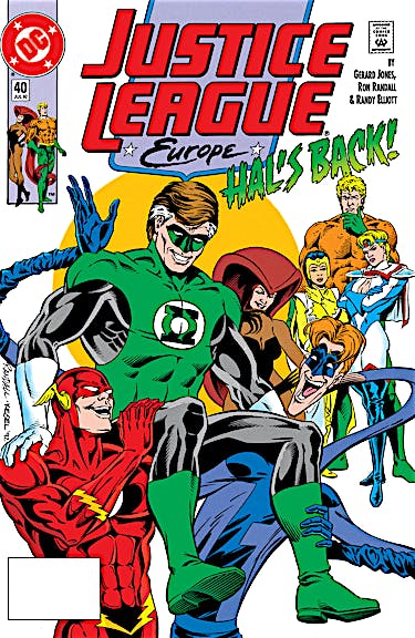 Justice League Europe #40 preview images