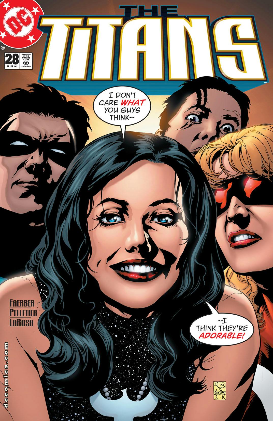 The Titans #28 preview images