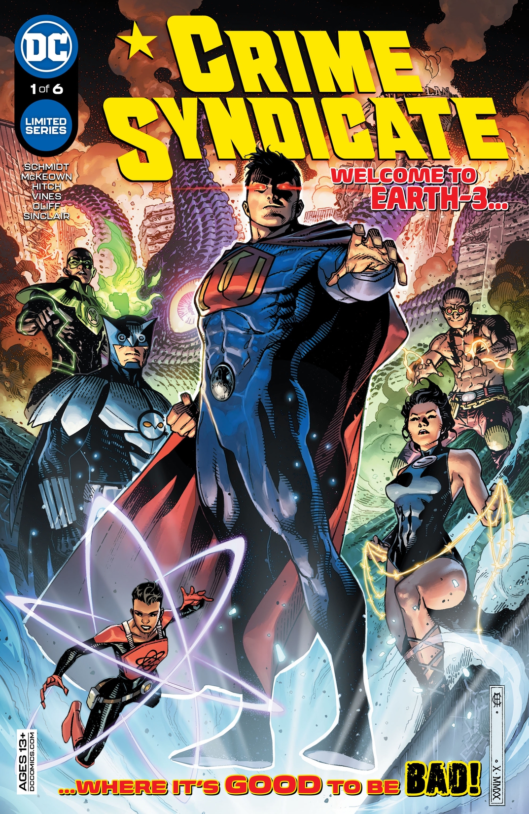 Crime Syndicate #1 preview images