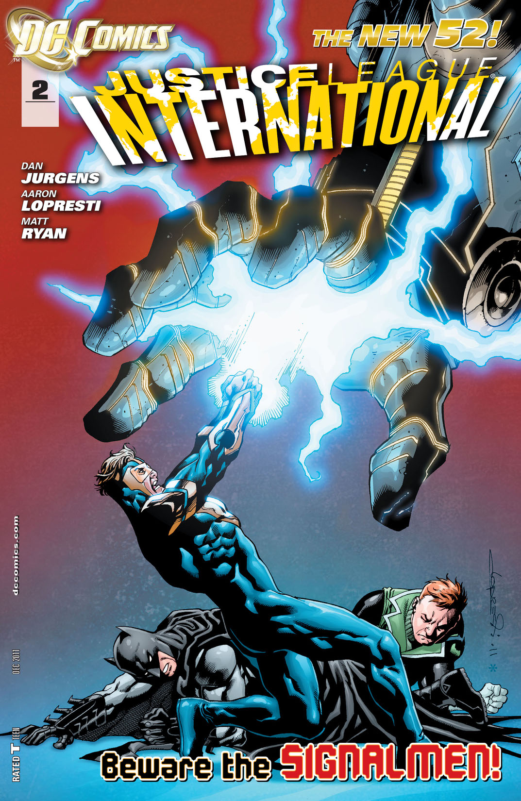 Justice League International #2 preview images