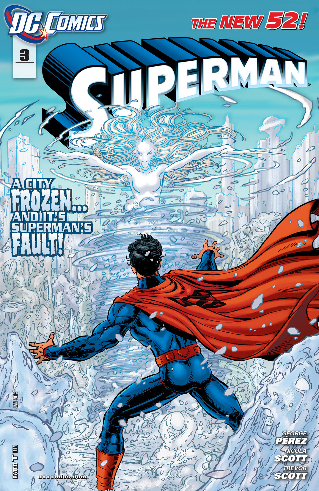 Superman (2011-) #3 preview images