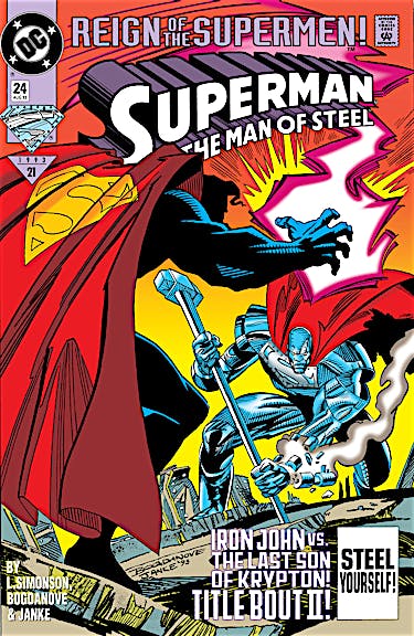 Superman: The Man of Steel #24 preview images