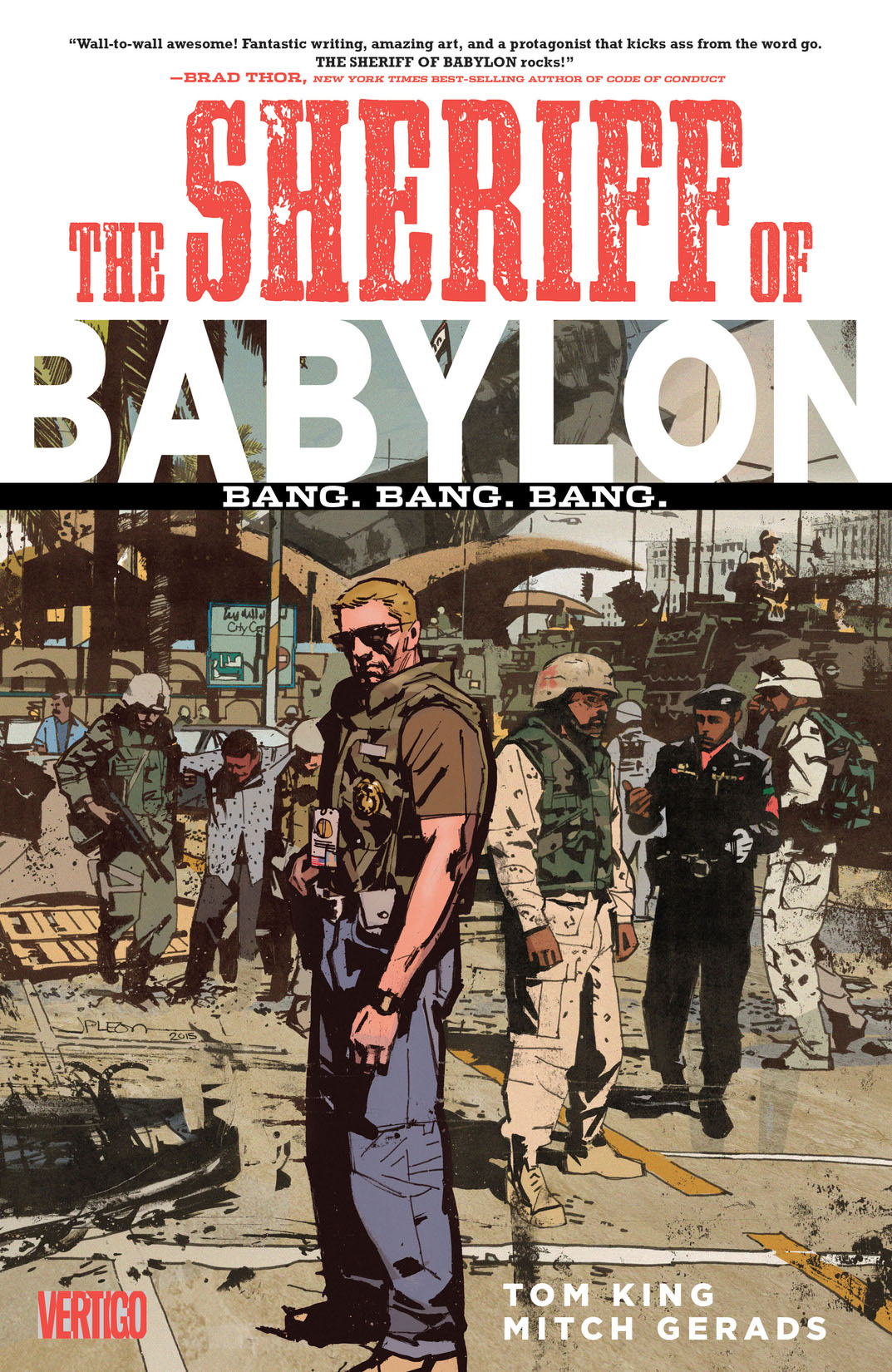 Sheriff of Babylon Vol. 1: Bang. Bang. Bang. preview images