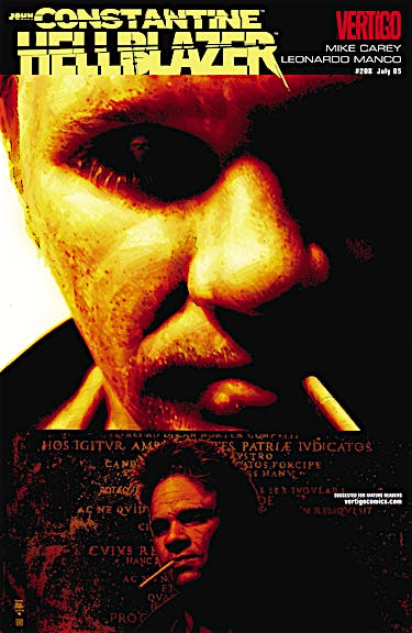 Hellblazer #208 preview images