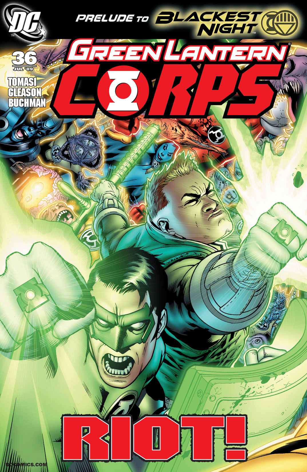 Green Lantern Corps (2006-) #36 preview images