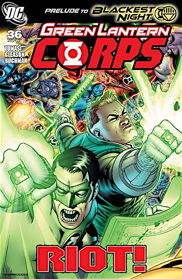 Green Lantern Corps (2006-) #36 preview images