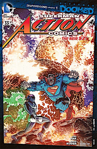 Action Comics (2011-) #33 preview images