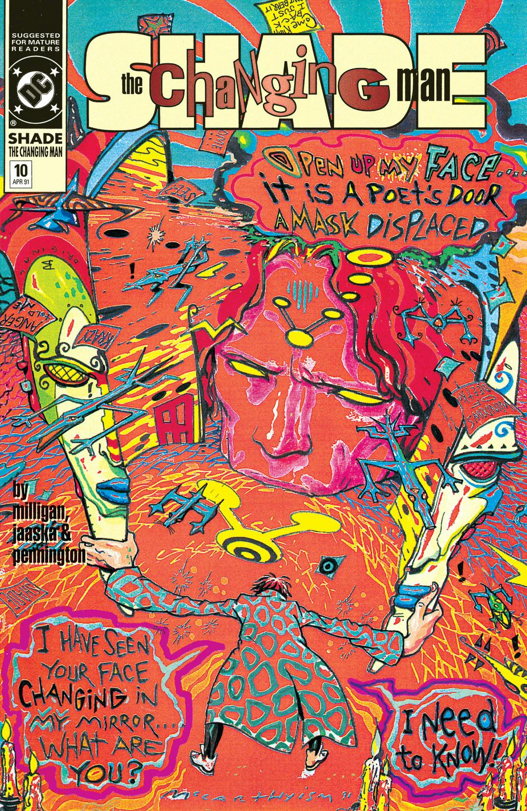 Shade, The Changing Man #10 preview images