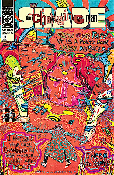 Shade, The Changing Man #10 preview images