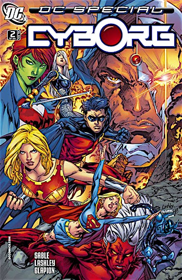 DC Special Cyborg #2 preview images