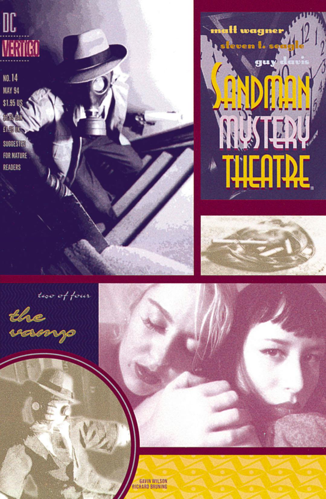 Sandman Mystery Theatre #14 preview images