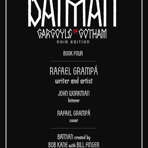 Batman: Gargoyle of Gotham Noir Edition series preview1