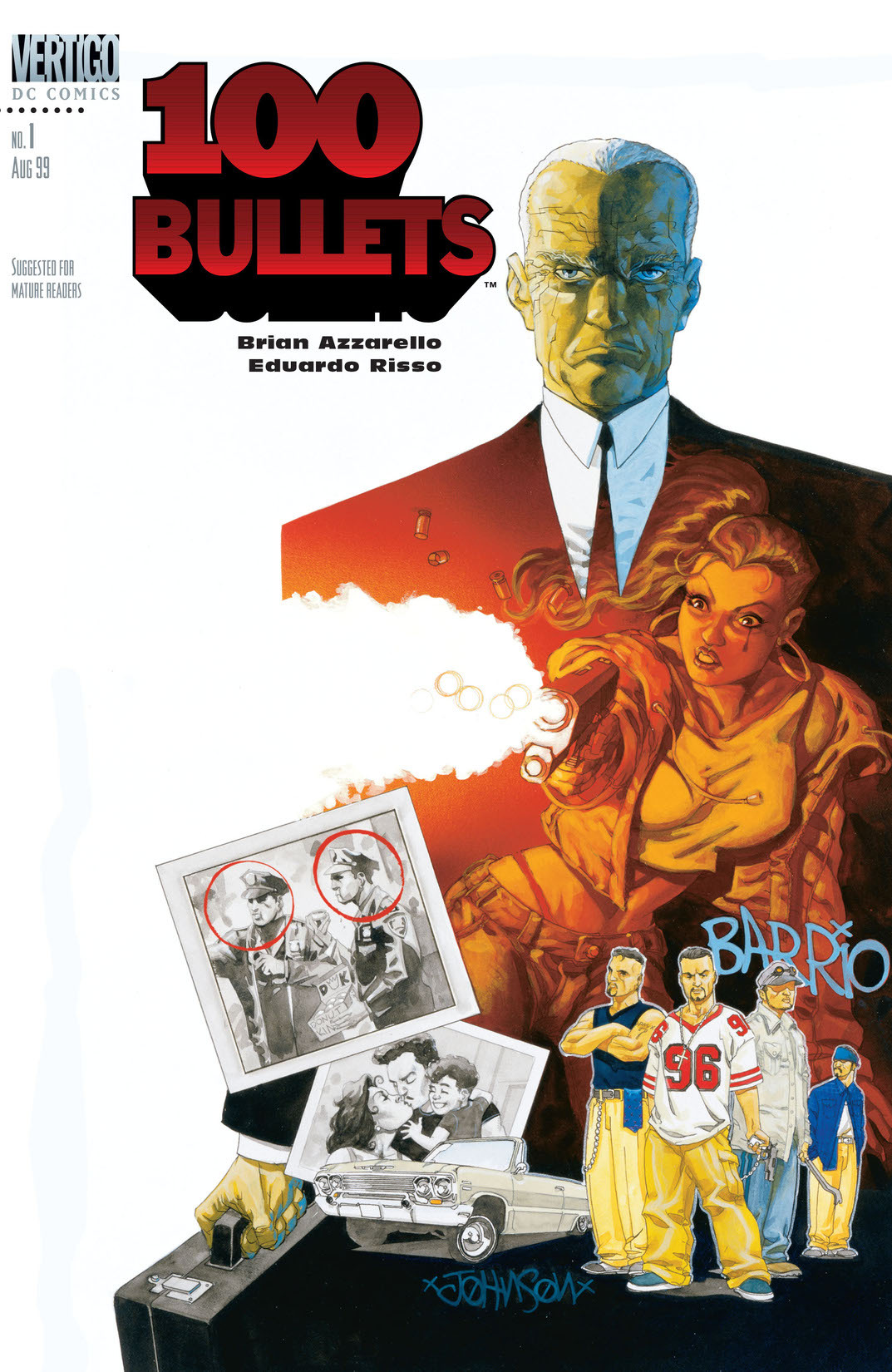 100 Bullets #1 preview images