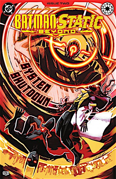 Batman/Static: Beyond #2 preview images