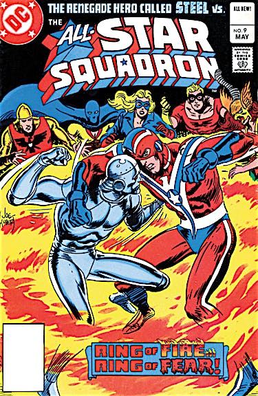 All-Star Squadron #9 preview images