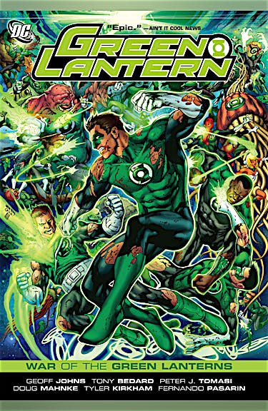 Green Lantern: War of the Green Lanterns preview images