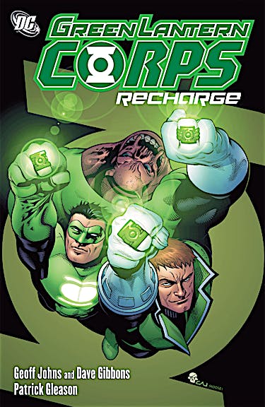 Green Lantern Corps: Recharge preview images