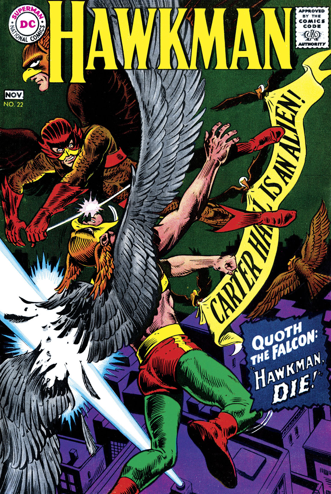 Hawkman (1964-) #22 preview images
