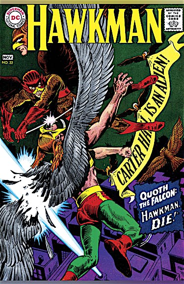 Hawkman (1964-) #22 preview images