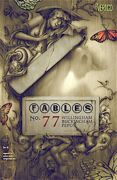 Fables #77 preview images