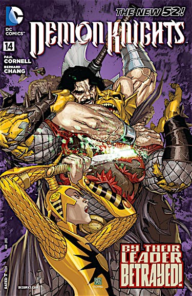 Demon Knights #14 preview images