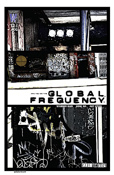 Global Frequency #12 preview images