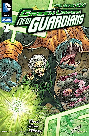 Green Lantern: New Guardians Annual #1 preview images