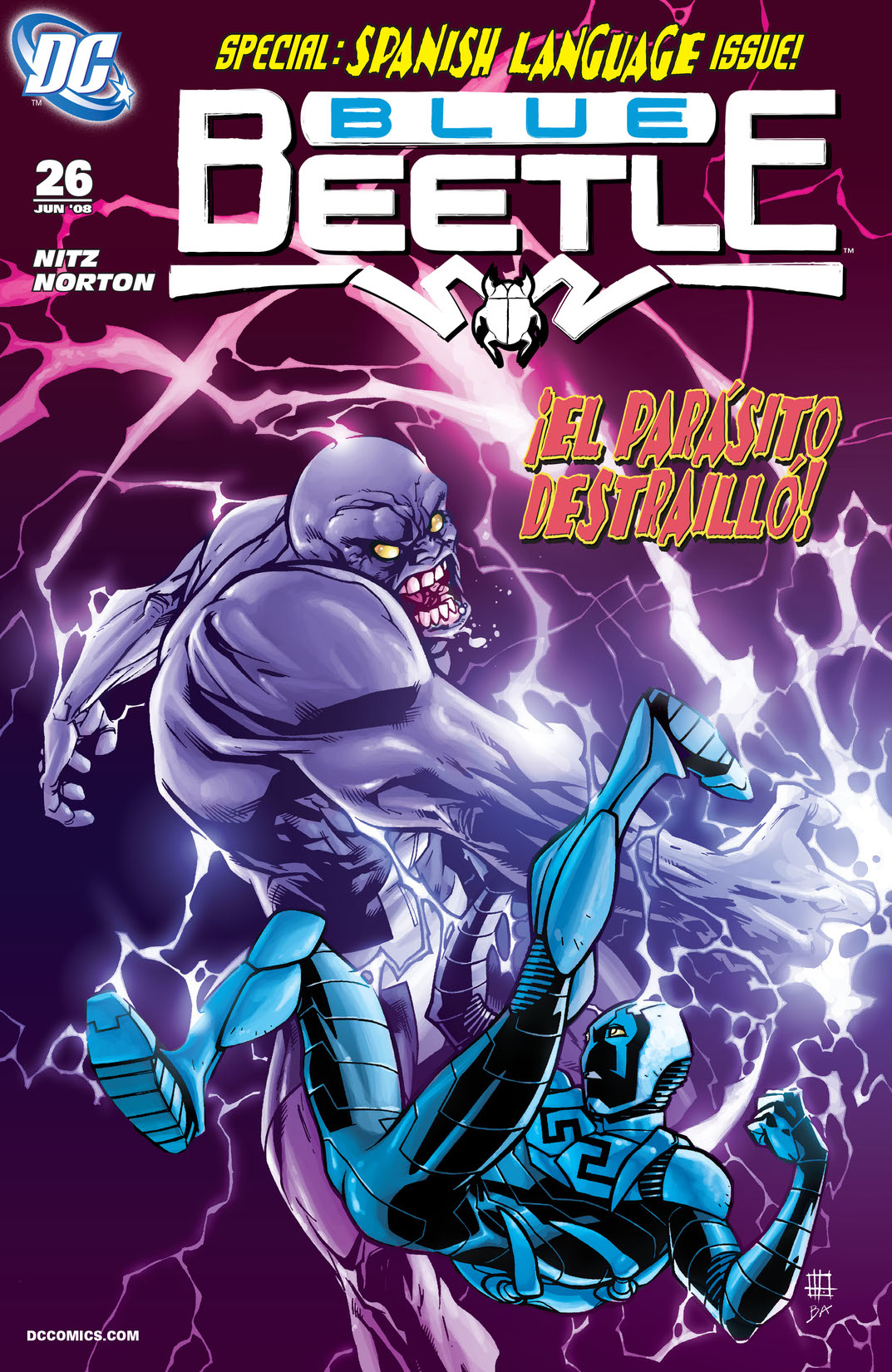 Blue Beetle (2006-) #26 preview images