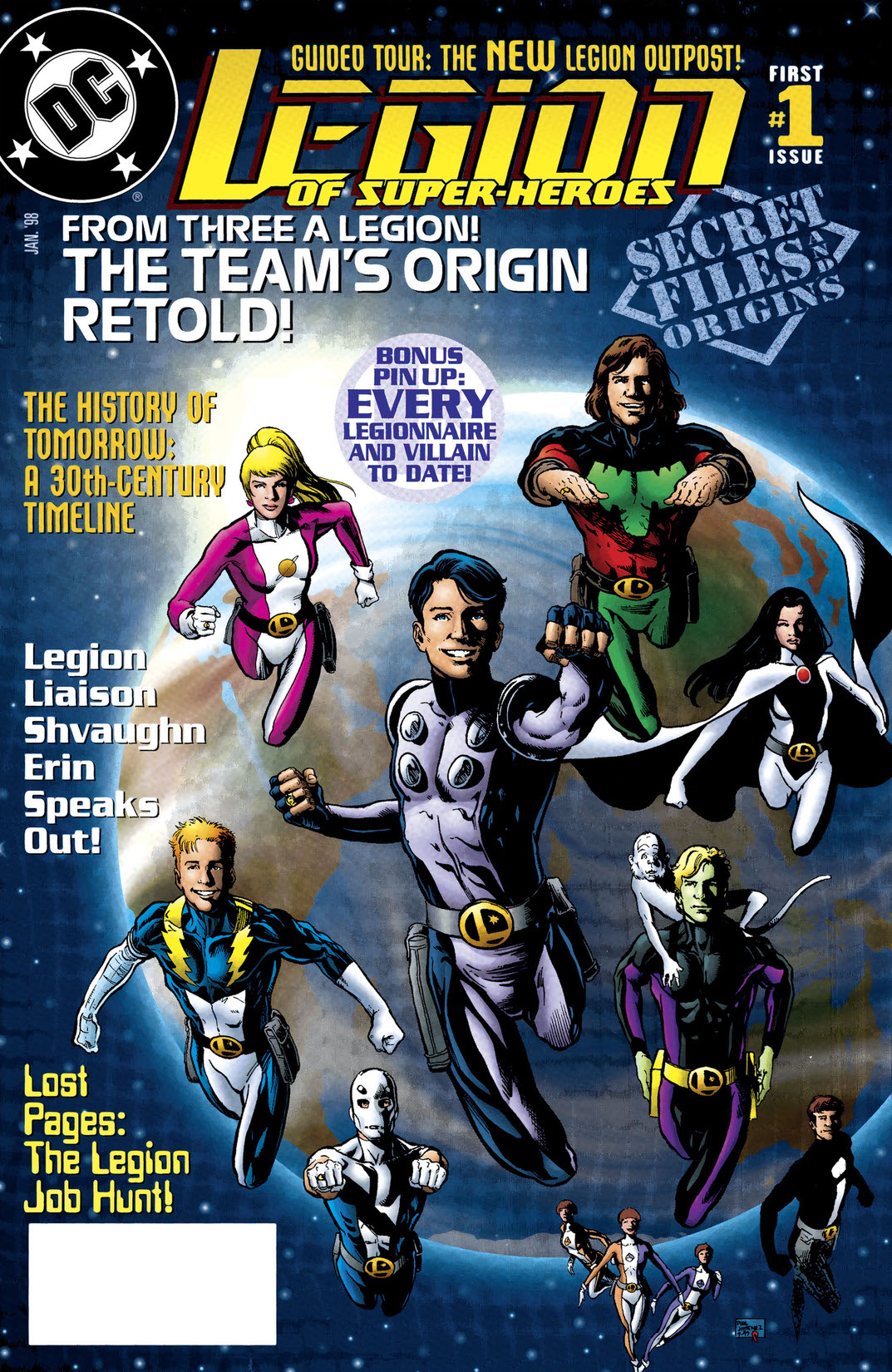 Legion of Super Heroes Secret Files (1997-) #1 preview images