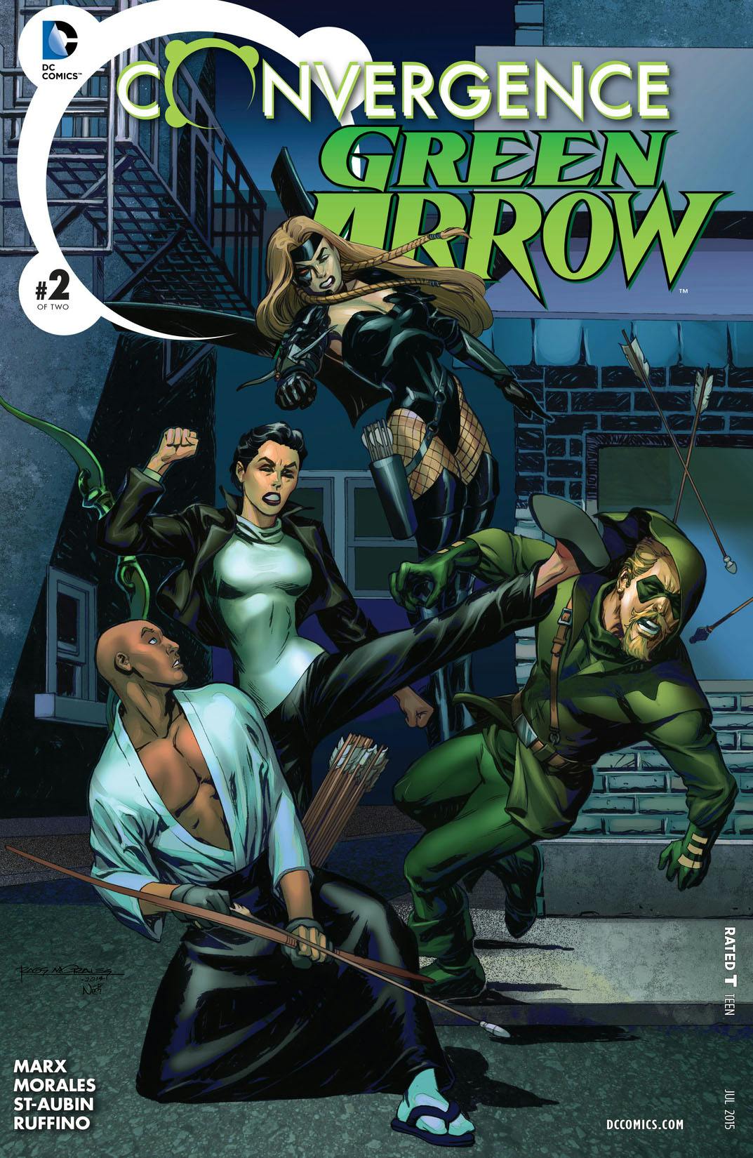 Convergence: Green Arrow #2 preview images